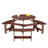 Outdoor 6 Person Picnic Table-1946599906