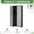 5-Piece Heavy Duty Steel Garage Storage Cabinet System | Modular Workshop Set with Rolling Tool Cabinets & Lockable Wall Cabinets | Easy Assembly Garage Organization for Tools & Equipment