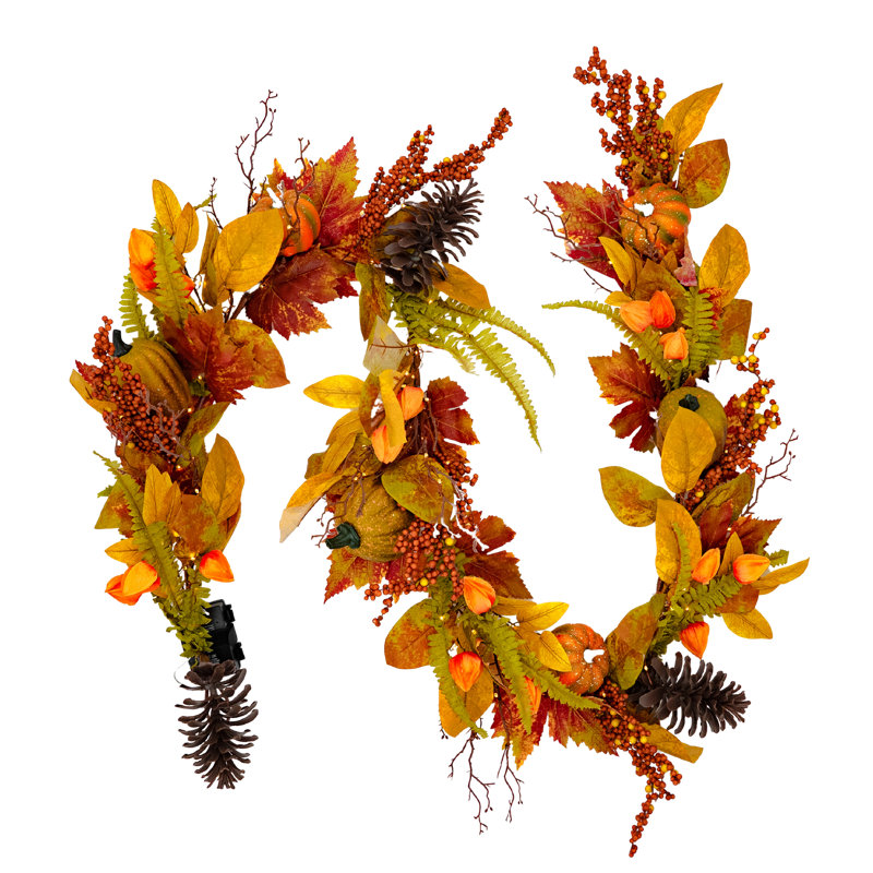 RUSTIC HARVEST 183cm Faux Garland
