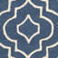 Tapis géométrique en laine touffeté à la main Brunswick-22513545