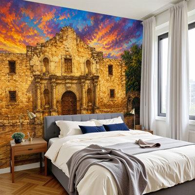 Papier peint adhésif auto-adhésif moderne pour la chambre à coucher L 69 po x l 96 po Peel and Stick