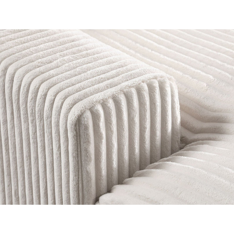 Canapé modulaire en velours côtelé Sandy