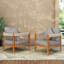 Fauteuil club d'extérieur en bois d'acacia-909899600-909899601