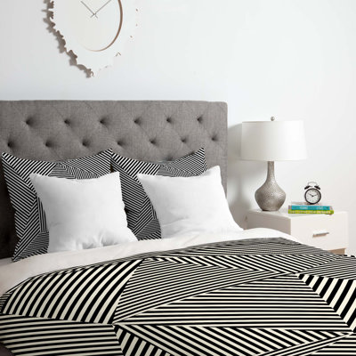 Three Of The Possessed Geometric Shapes Duvet Cover