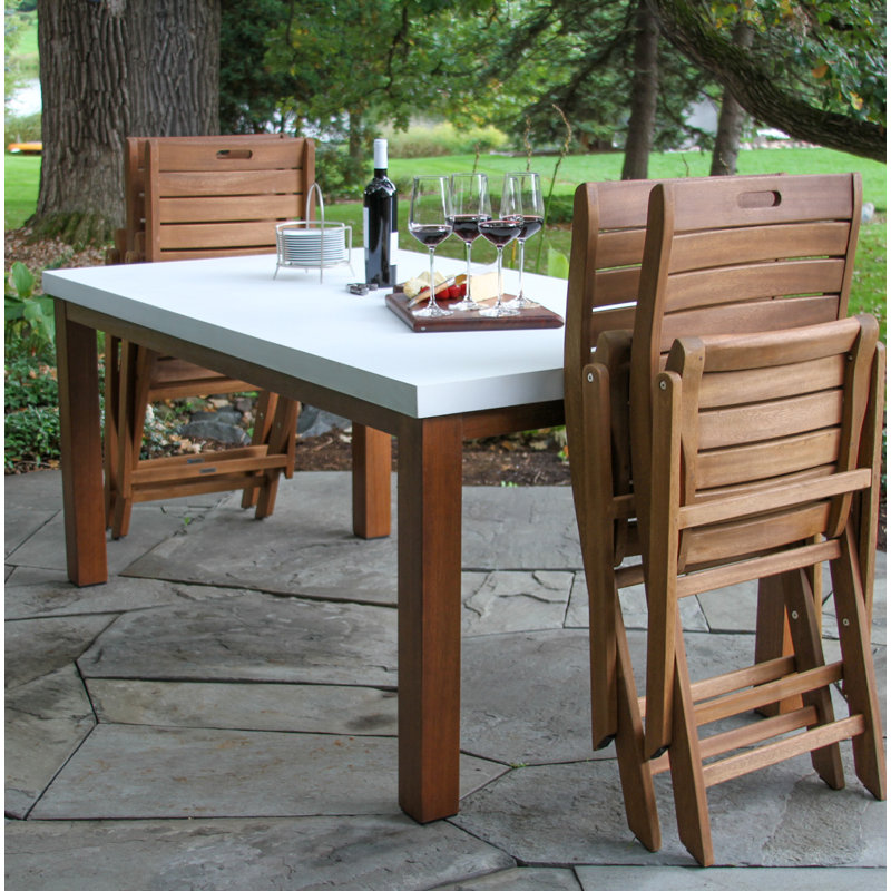 Kinsler Rectangular 4 - Person 68" Long Dining Set