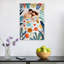 «Peaceful Sleep Botanical Embrace», art tropical coloré-129155082