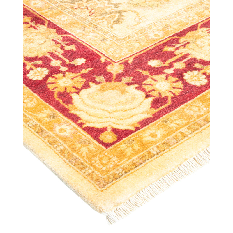 Classic One-of-a-Kind 6' 2" X 8' 10" Hand Knotted Area Rug