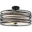 Lustre tambour 3 lumières Dann