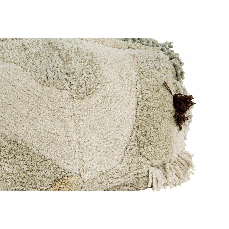 Cotton Woods Round Pouf