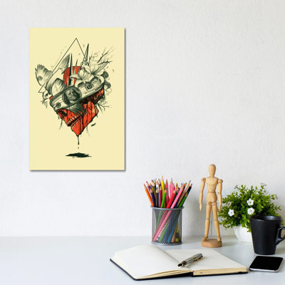 Blind by Nicebleed - Print on Canvas