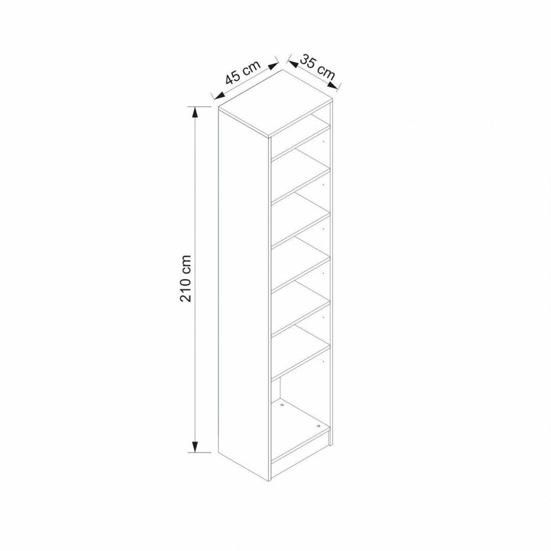 Nichlas 45cm Closet System