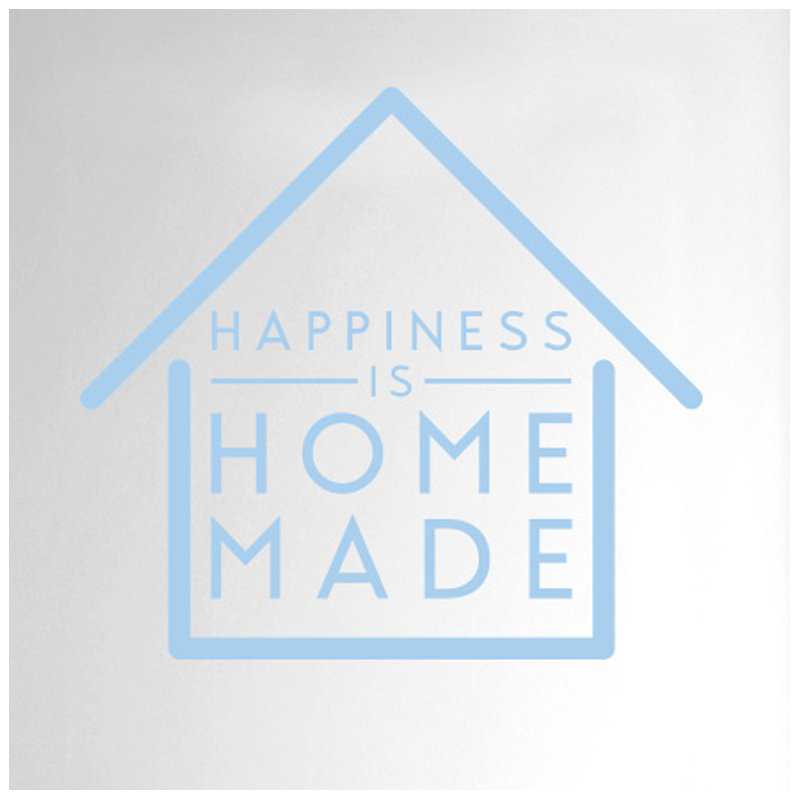Food & Beverage Wall Decal, Light Blue