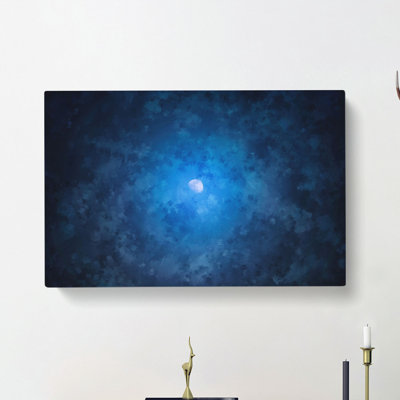 Half Moon - Wrapped Canvas