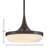 Elsa Integrated LED Convertible Pendant w/ Cased Opal Glass-84742495