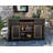 76'' Solid Wood Bar Cabinet-567860315