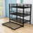 Twin Over Twin Over Twin Triple Bunk Bed With Twin Trundle And Ladder-1551319880