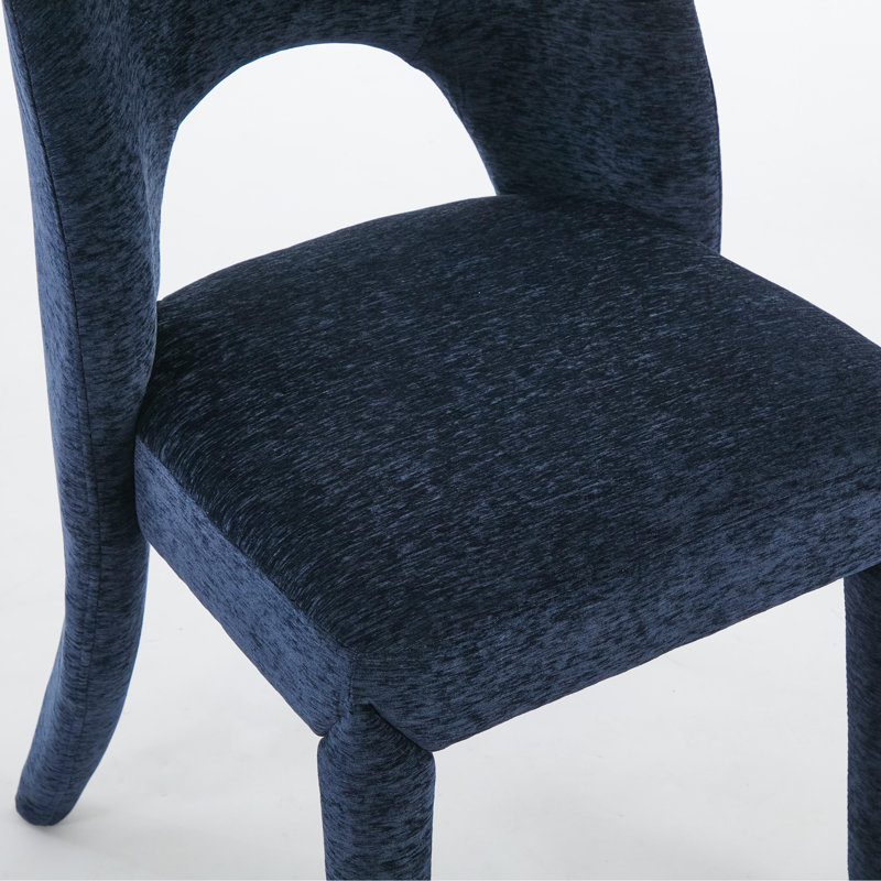 Chaises de salle à manger, Bleu très foncé