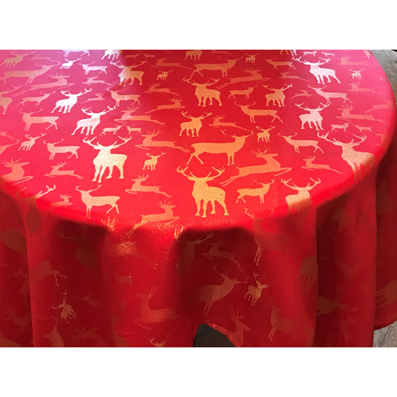 LARGE STAG Pomona Round Tablecloth