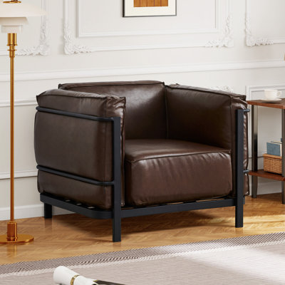 Fauteuil en similicuir