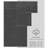 Premium 3 Piece Towel Set, 1 Bath Towel 1 Hand Towel 1 Washcloth, 600 GSM 100% Cotton Turkish Towels For Bathroom, Dark Gray Towel Set-126491751