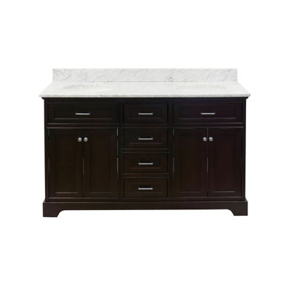 Ronnie 60'' Double Bathroom Vanity