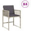 Outdoor Patio Dining Armchair with Cushion-521046452-521046454