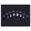 Moon Phases In Space - Impression sur toile tendue-59635855