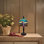 Glass and Resin Standard Table Lamp