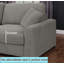 Canapé modulaire en U avec deux grands repose-pieds Chenille-1876205838