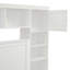 Grand lit en bois avec armoire tout-en-un, tablette et prises, lit gigogne simple TG-109914523