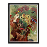 Animals Come Back To The Forest Print