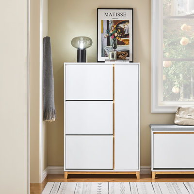 6 Pair Shoe Storage Cabinet