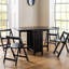 Alfreda 4 -Person Drop Leaf Dining Set-91992469
