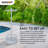 Sunjoy Pool Noodle Storage Rack Extra Large Rust-Proof Aluminum Portable Outdoor Rack with Water Weighted Base for Outdoor Pool