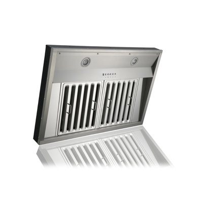 Kobe Range Hoods 47 " W Stainless Steel 1100 CFM Ducted (Vented) Insert Range Hood with Baffle Filter