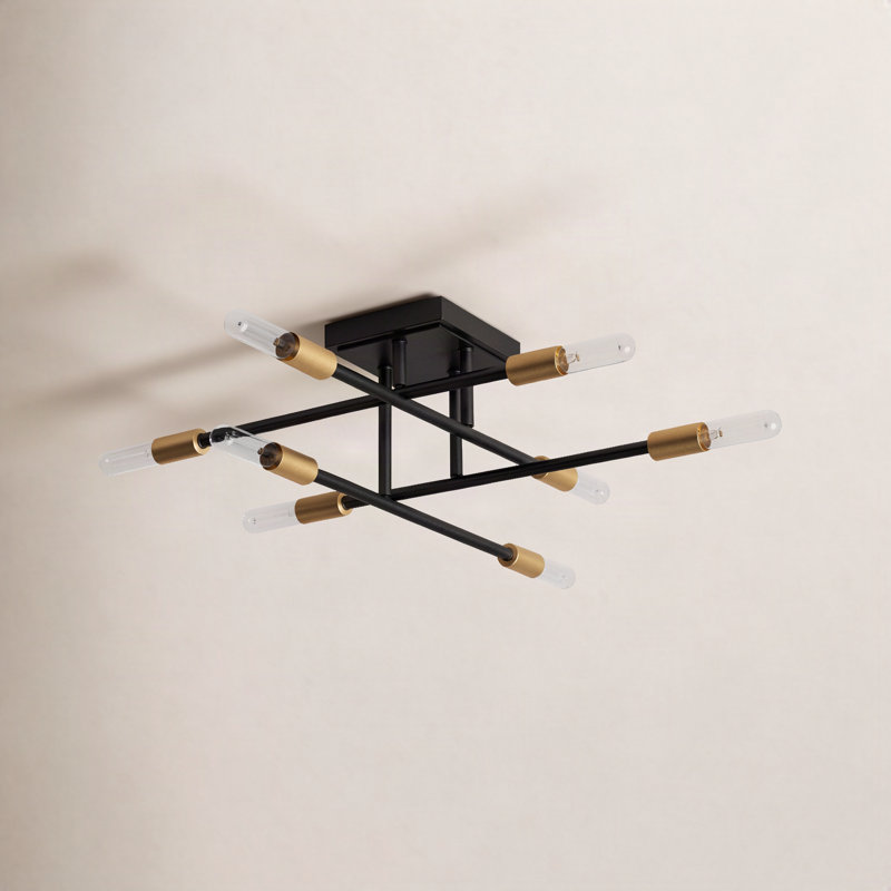  Lyrique 8-Light Ceiling Light , Bronze