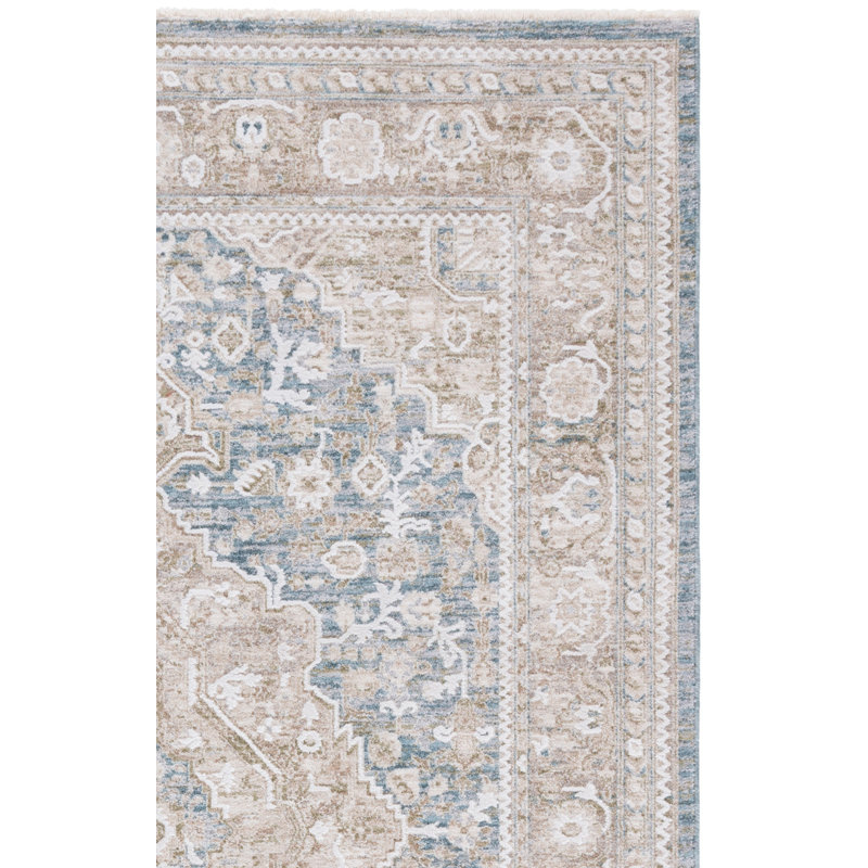 Finley Performance Oriental Indoor Rug, Rectangle 5'3" x 7'6"