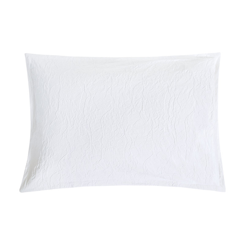 Ensemble de galets Shiloh, Grand Converlet + 2 taies décoratives, Blanc