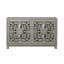 Armoire d'appoint 2 portes avec motif décoratif Noran