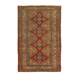 One-of-a-Kind 4' X 6'2" Hand Knotted Area Rug