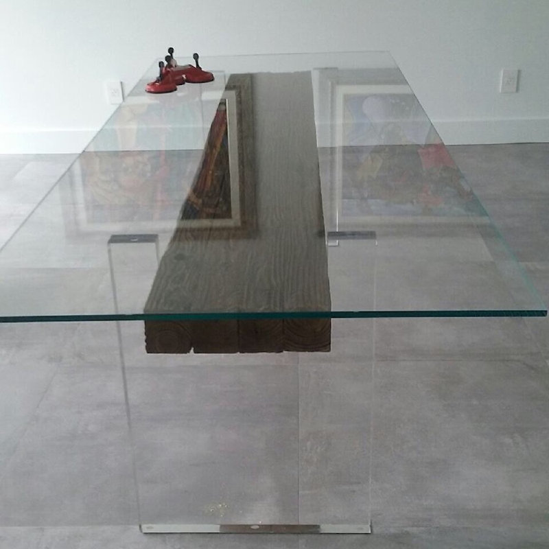 Fiorela Glass Dining Table