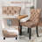Modern High-End Velvet Dining Chairs Side Chairs (Set of 2)-922702324