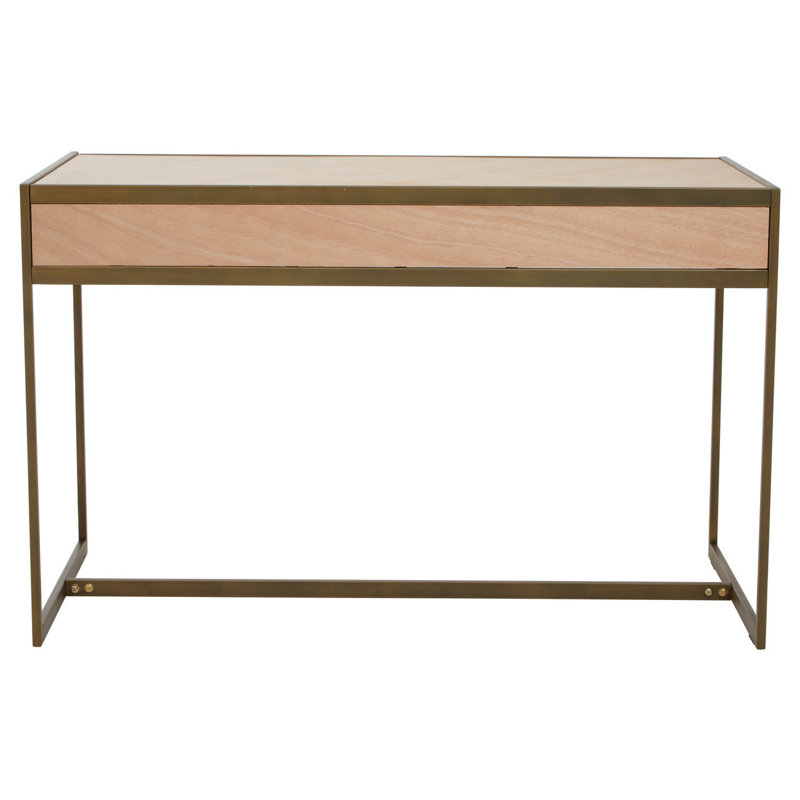 Hijinio Metal Base Writing Desk