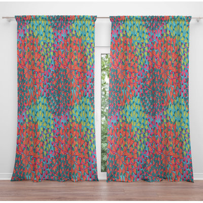 Paire de rideaux obscurcissant en polyester Ozwald