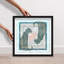 Dual Paris Cheetah Shadowbox Animals Print by Oliver Gal, Black Frame, 12 x 12-1425058053-1425058063