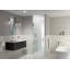 Albedo 29.75 in. x 78 in. Fully Frameless Hinge Shower Door-1712083225