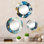 Elliotte Metal Round Mirror