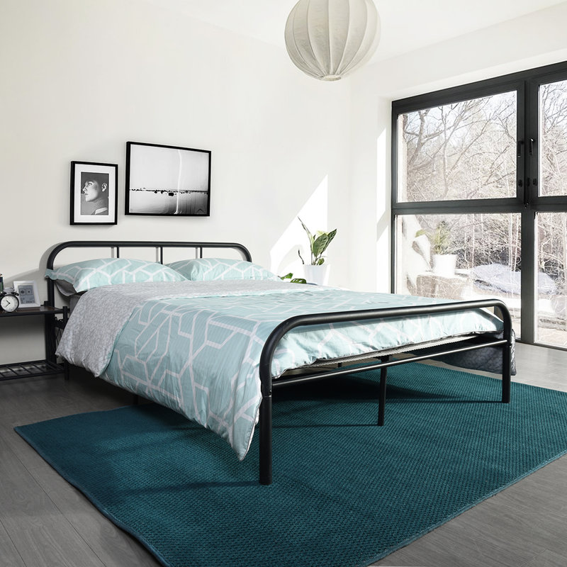 Amyracle Metal Bed, Double (4'6)