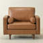 Fauteuil rembourré 42 po Geo