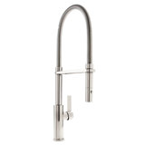 Corsano Contemporary Culinary Pull-Out Kitchen Faucet with Squeeze Sprayer and BFB Series Handle